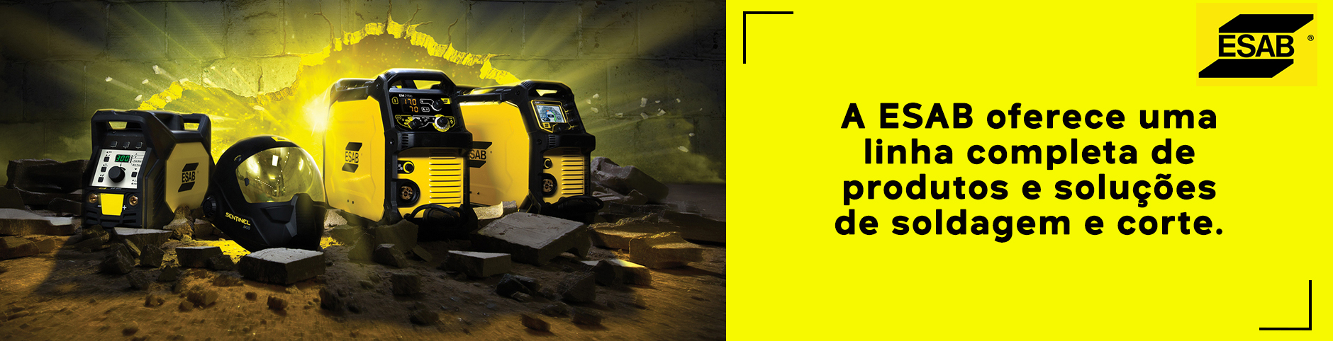 Banner Principal Marca ESAB